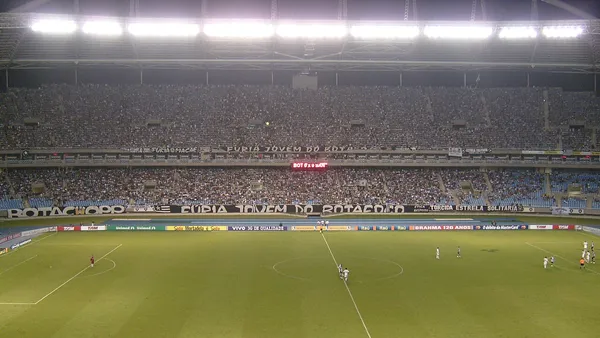 Estádio Nilton Santos em dia de jogo do Botafogo no Brasileirão 2026