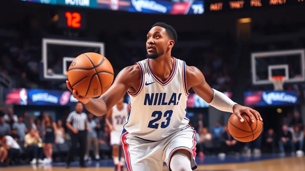 basketball player passing assist NBA court