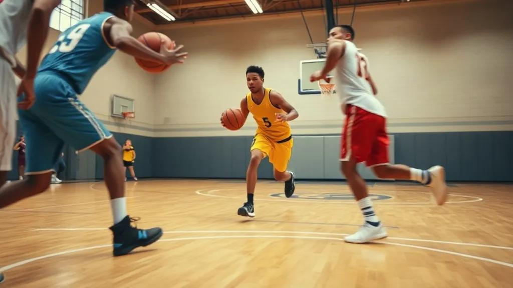 basketball fast break transition offense
