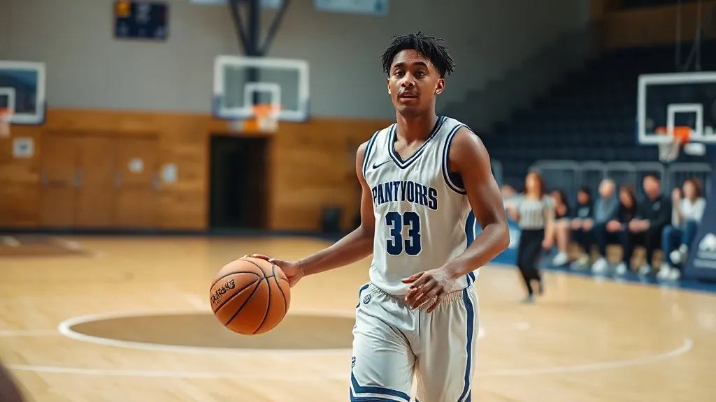 basketball point guard passing court