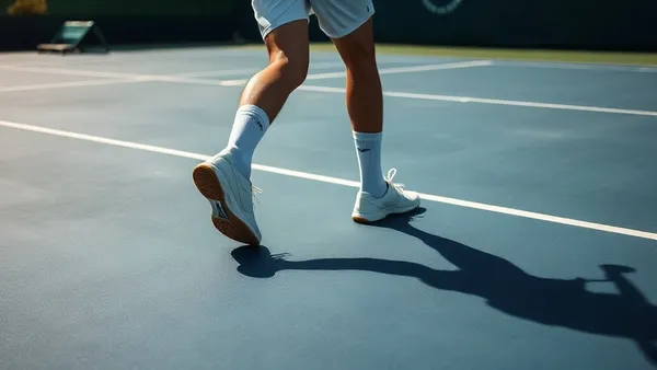 Footwork no tênis: o que separa quem chega na bola de quem fica correndo atrás dela